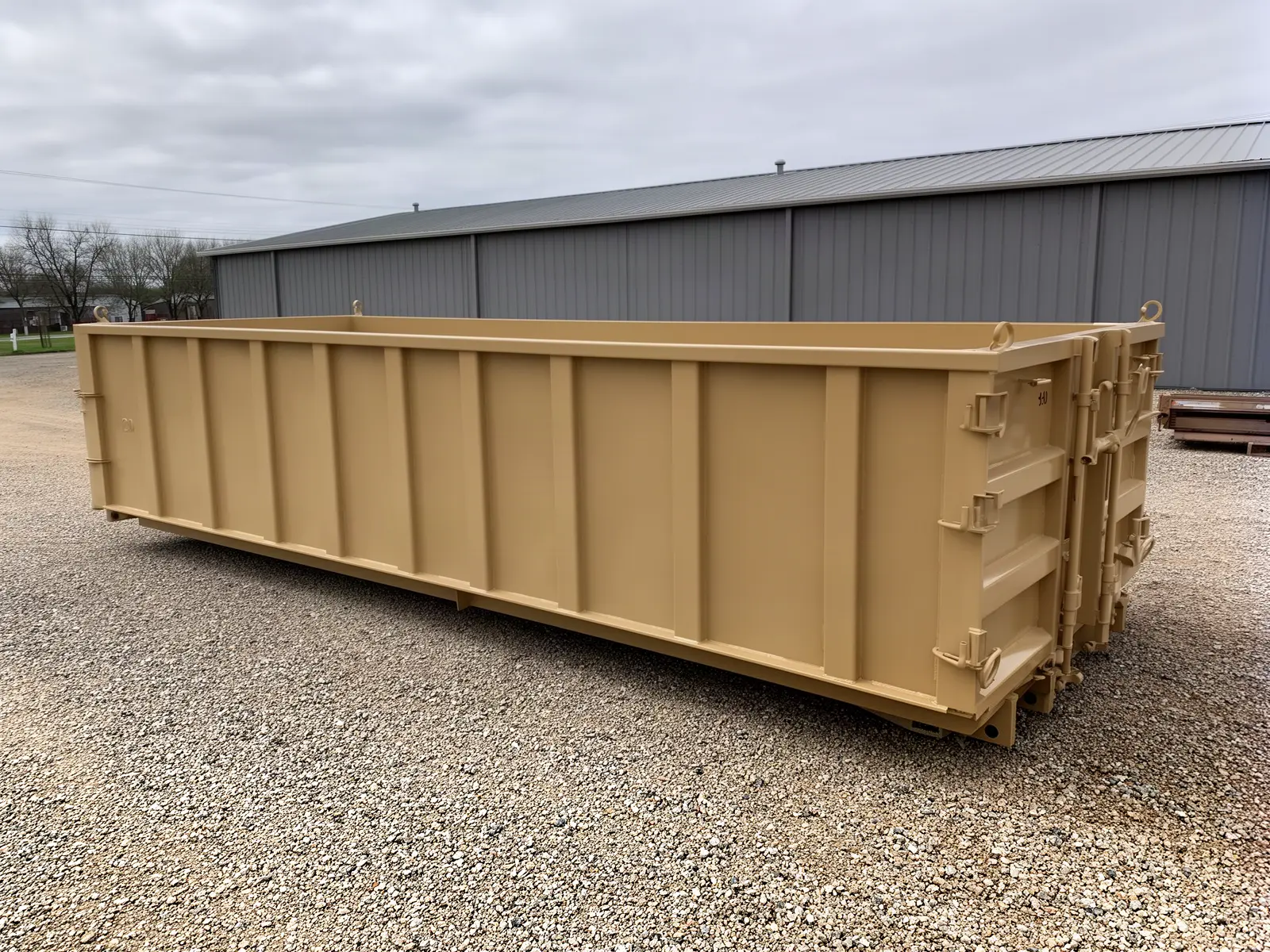 Roll-off dumpster from Dave's Midwest City Dumpsters in Midwest City, OK
